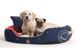 Hondenbed DERBY X-LARGE blue W&J